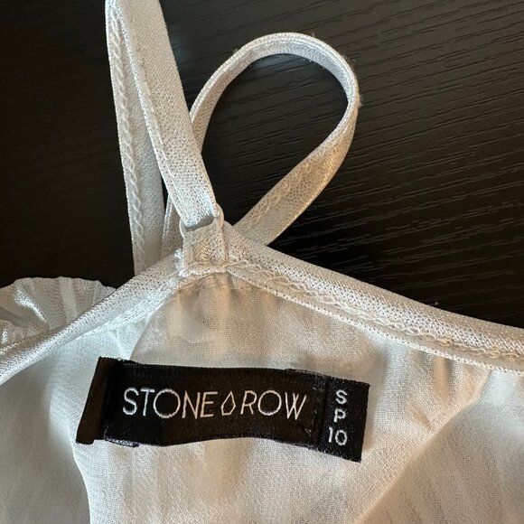 Volcom Stone Row (Nordstrom) White Mini Dress - Picture 3 of 7